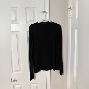 Black Banana Republic Soft Luxe Mockneck Top
